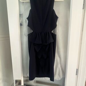 Elegant Navy Blue Dress